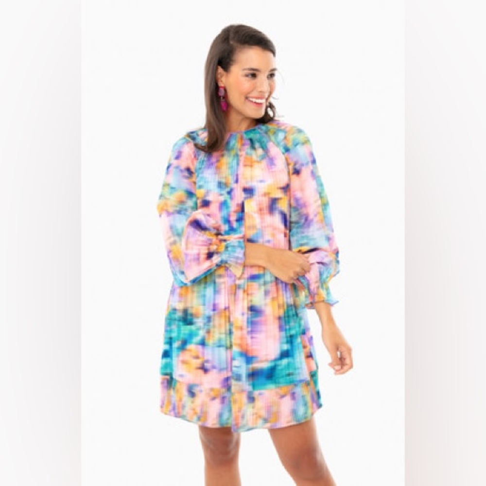 Tanya Taylor - Mikayla Mini Dress in Rainbow Haze - Size M